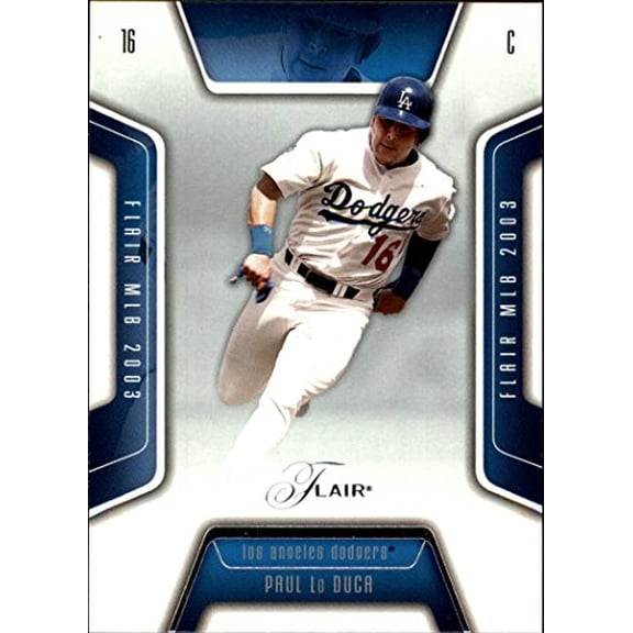 2003 Flair #86 Paul Lo Duca MLB Baseball Trading Card