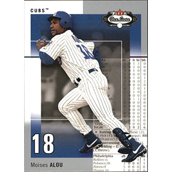 2003 Fleer Box Score #69 Moises Alou MLB Baseball Trading Card