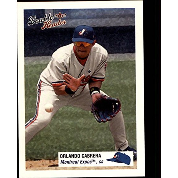 2003 Fleer Double Header #64 Orlando Cabrera MLB Baseball Trading Card