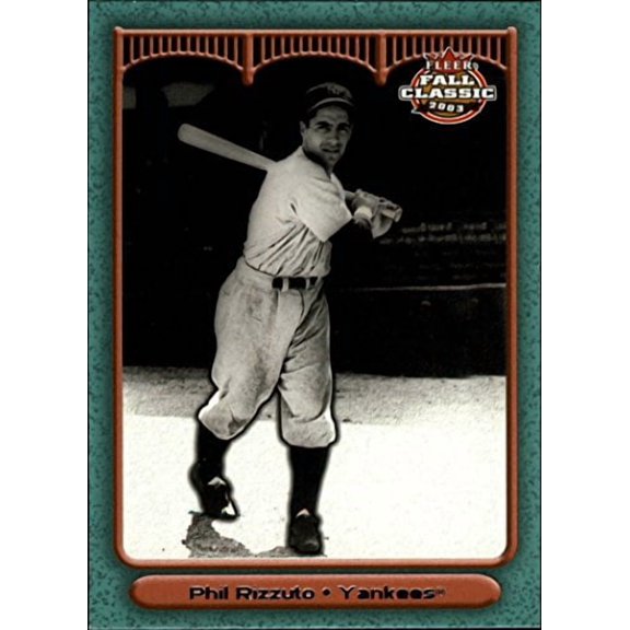 2003 Fleer Fall Classics #23 Phil Rizzuto MLB Baseball Trading Card