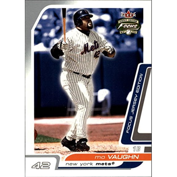 2003 Fleer Focus JE #10 Mo Vaughn MLB Baseball Trading Card