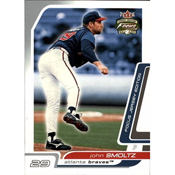 2003 Fleer Focus JE #118 John Smoltz MLB Baseball Trading Card