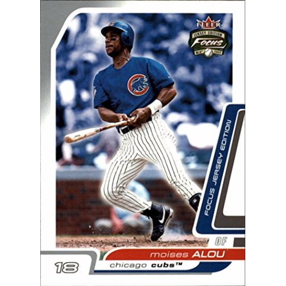 2003 Fleer Focus JE #4 Moises Alou MLB Baseball Trading Card