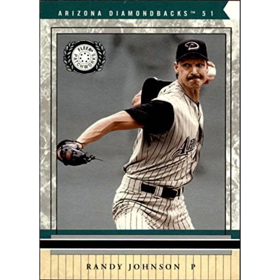2003 Fleer Patchworks #26 Randy Johnson MLB Baseball Trading Card