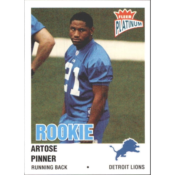 2003 Fleer Platinum #248 Artose Pinner RC /1500 NFL Football Trading Card
