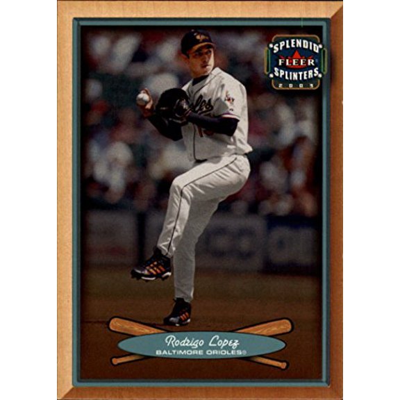 2003 Fleer Splendid Splinters #36 Rodrigo Lopez MLB Baseball Trading Card