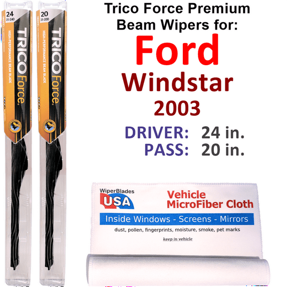 2003 Ford Windstar Performance Beam Wipers (Set of 2)