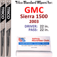 thumbnail image 1 of 2003 GMC Sierra 1500 Wiper Blades (Set of 2), 1 of 3