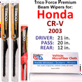 thumbnail image 1 of 2003 Honda CR-V Performance Beam Wipers (Set of 3) w/Rear Wiper, 1 of 3