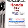 thumbnail image 1 of 2003 Honda CR-V Wiper Blades (Set of 2), 1 of 3