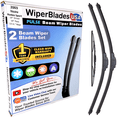 thumbnail image 1 of 2003 Isuzu Rodeo Sport Beam Wiper Blades Wipers w/1yr Warranty (Set of 3) w/Rear Wiper (WiperBladesUSA), 1 of 5