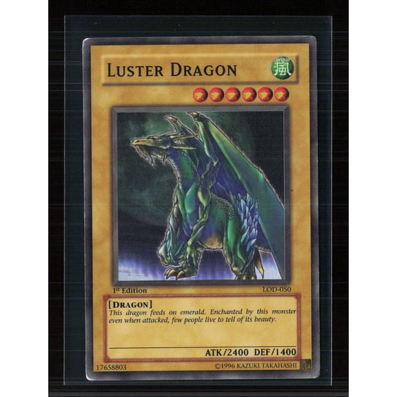 2003 Legacy of Darkness Luster Dragon 1st Edition