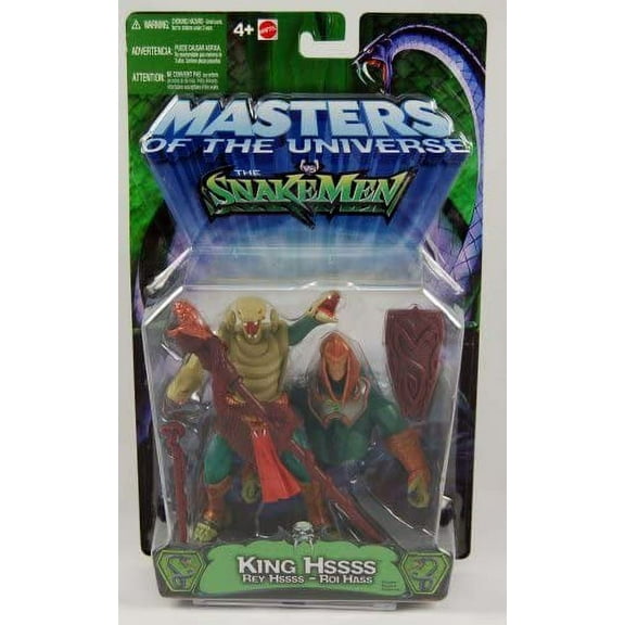 2003 Masters of the Universe vs The Snakemen King Hssss Action Figure Mattel