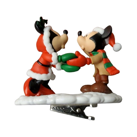 2003 Mistletoe Time (Disney) Hallmark Keepsake Christmas Tree Ornament - QXD5057
