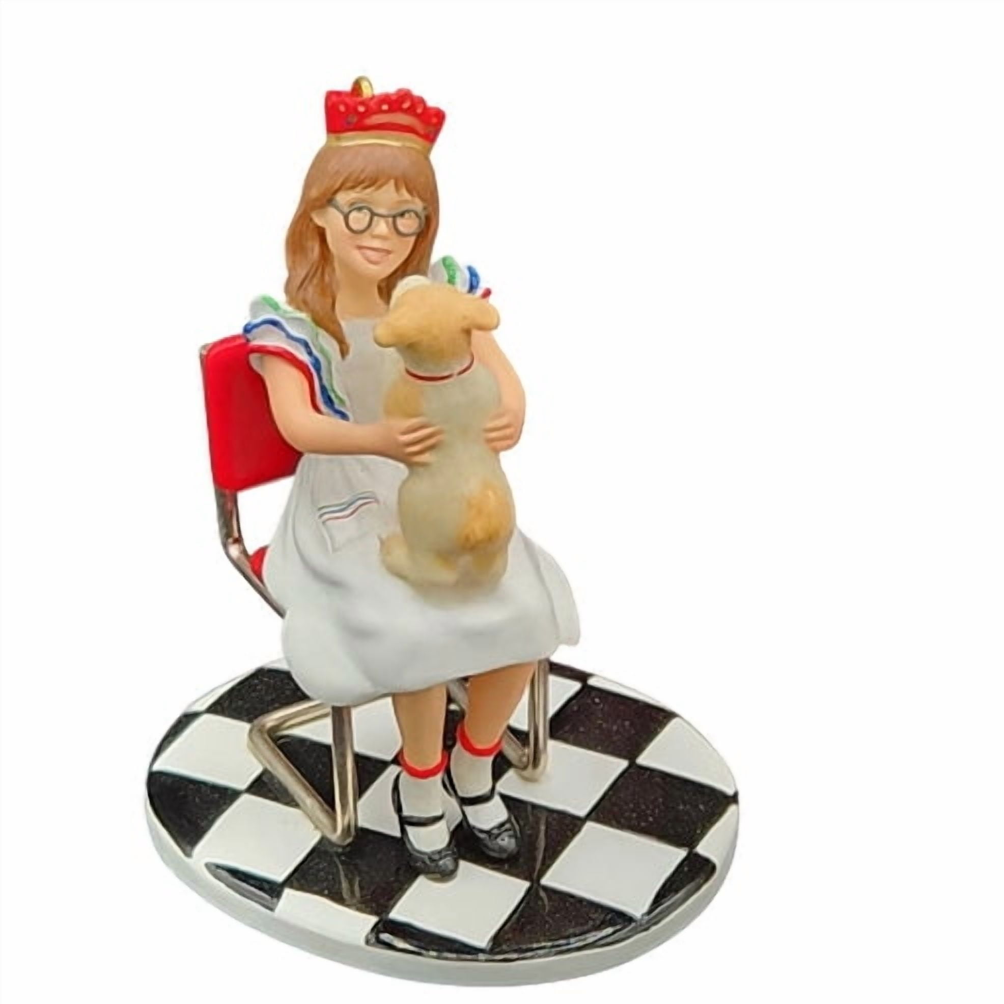 2003 Molly, An American Girl (The American Girls Collection) Hallmark Keepsake Christmas Tree Ornaments QAC6418