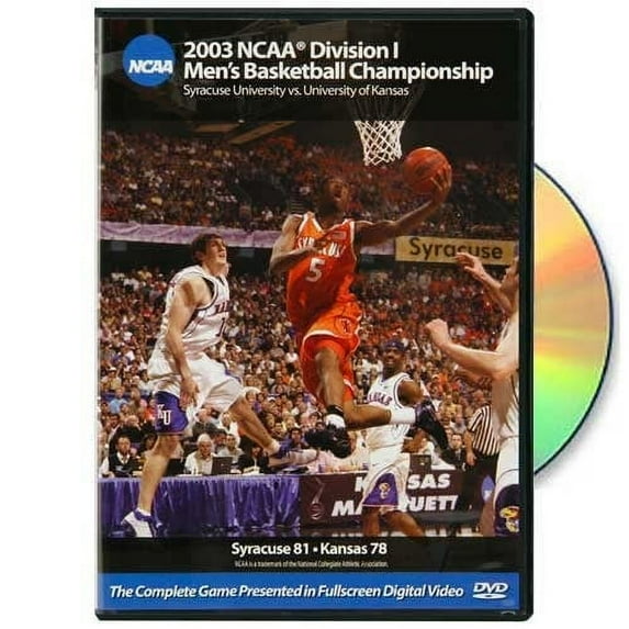 2003 NCAA Championship Syracuse Vs. Kansas (DVD), Team Marketing, Sports & Fitness