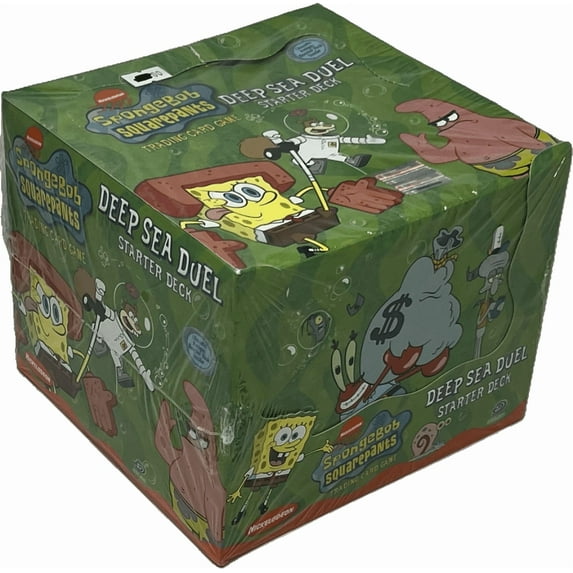 2003 Nickelodeon SpongeBob Squarepants Depp Sea Duel Starter Deck Trading Card Game Box