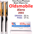 thumbnail image 1 of 2003 Oldsmobile Alero Performance Beam Wipers (Set of 2), 1 of 3