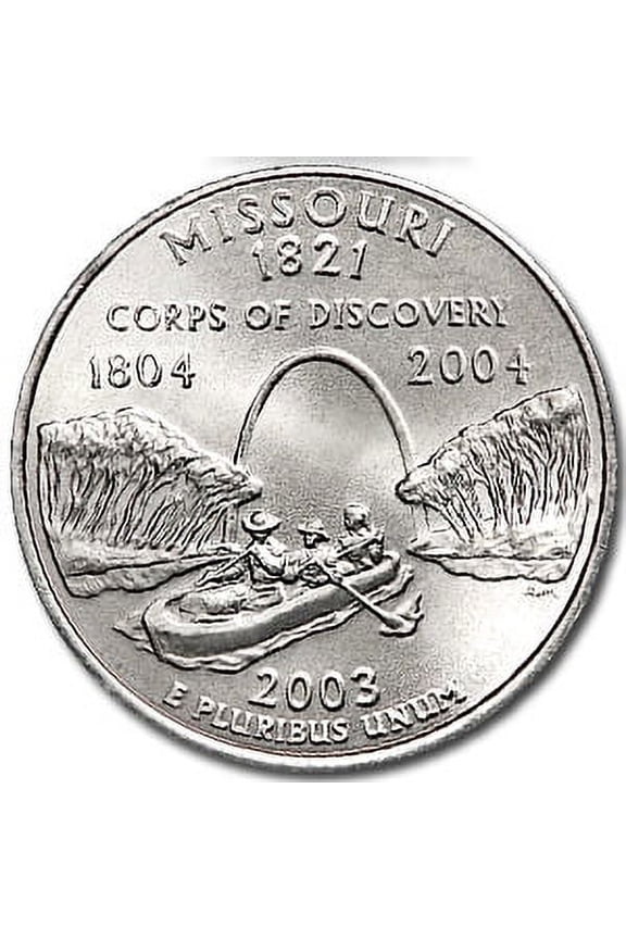 2003-P Missouri State Quarter BU