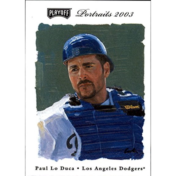 2003 Playoff Portraits #111 Paul Lo Duca MLB Baseball Trading Card