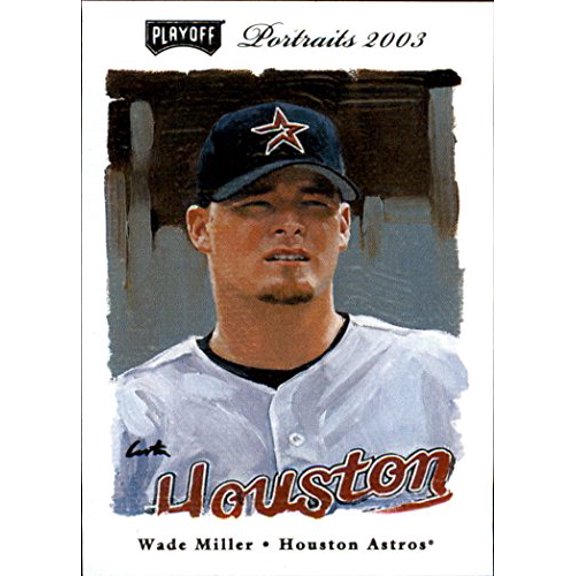 2003 Playoff Portraits #120 Wade Miller MLB Baseball Trading Card