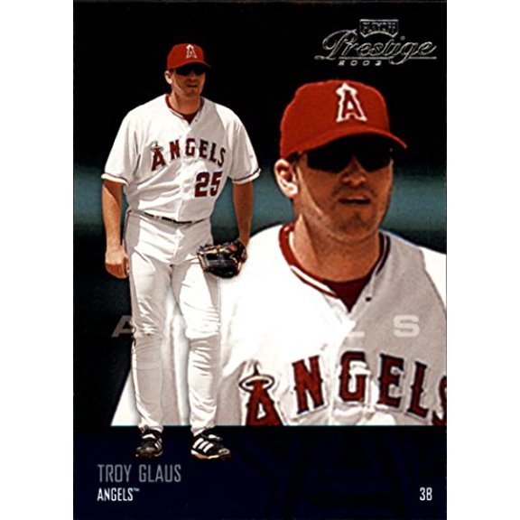 2003 Playoff Prestige #6 Troy Glaus MLB Baseball Trading Card