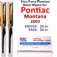 thumbnail image 1 of 2003 Pontiac Montana Performance Beam Wipers (Set of 2), 1 of 3