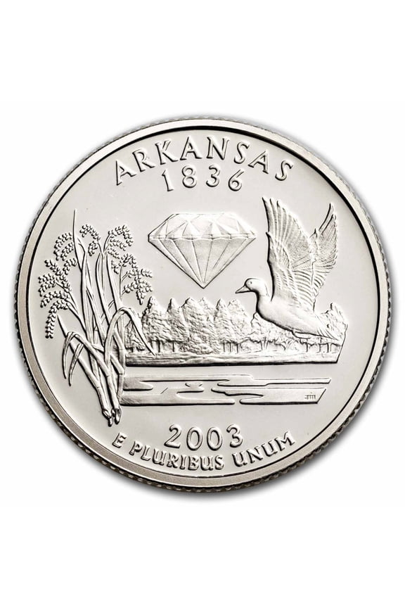 2003-S Arkansas State Quarter Gem Proof (Silver)