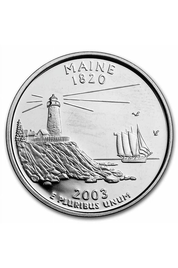2003-S Maine State Quarter Gem Proof