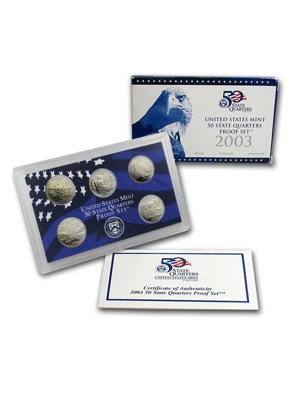 2003-S U.S. Clad Quarters Proof Set