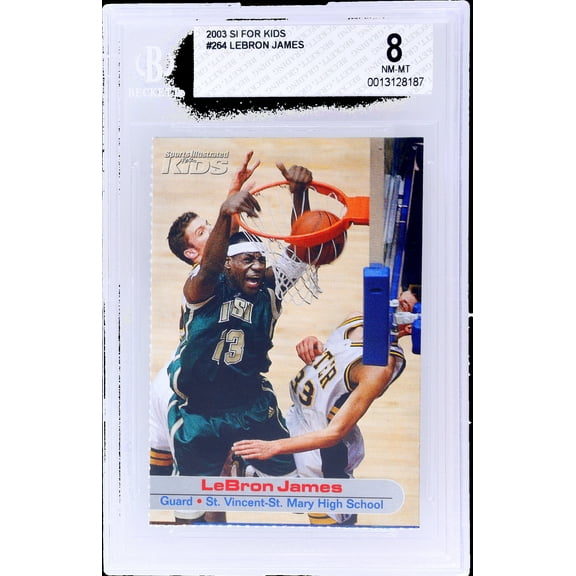 2003 SI For Kids LeBron James #264 BGS 8