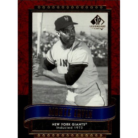 2003 SP Legendary Cuts #93 Monte Irvin MLB Baseball Trading Card