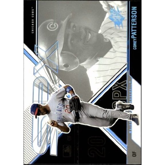 2003 SPx #25 Corey Patterson MLB Baseball Trading Card