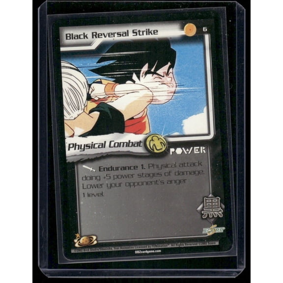 2003 Score Dragon Ball Z Goku Lightly Played English Trading Card