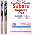 thumbnail image 1 of 2003 Subaru Impreza Beam Blade Wipers (Set of 2), 1 of 3