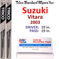 thumbnail image 1 of 2003 Suzuki Vitara Wiper Blades (Set of 2), 1 of 3