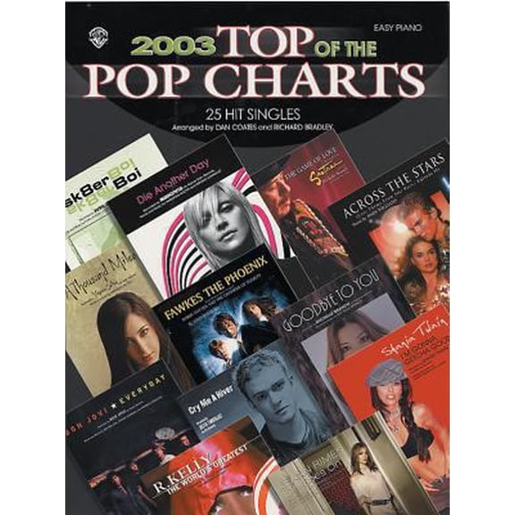 Pre-Owned 2003 Top of the Pop Charts: 25 Hit Singles (Paperback) 0757912125 9780757912122