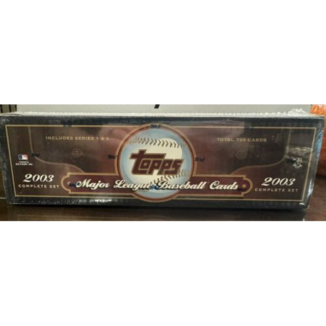2003 Topps Baseball Complete Set - Factory Sealed