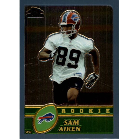 2003 Topps Chrome #207 Sam Aiken RC NFL Football Trading Card