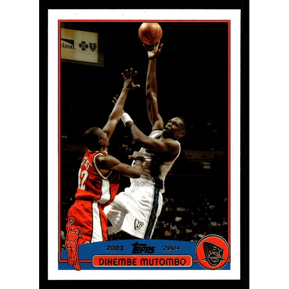 2003 Topps Dikembe Mutombo #55