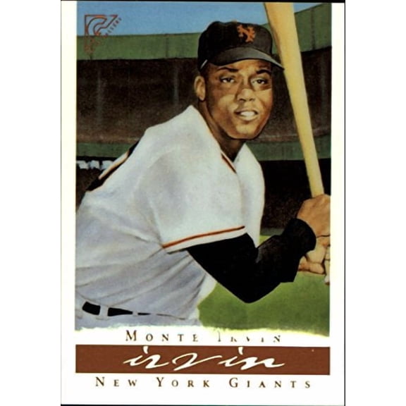 2003 Topps Gallery HOF Artist's Proofs #33 Monte Irvin Black Sleeve MLB Baseball Trading Card