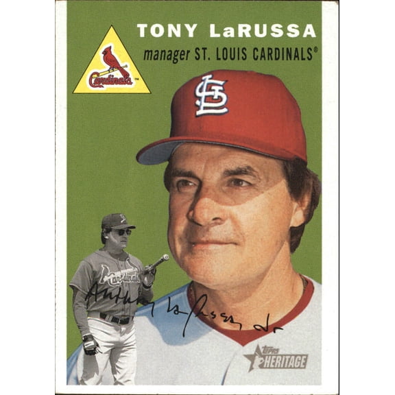 2003 Topps Heritage #38 Tony LaRussa MG MLB Baseball Trading Card
