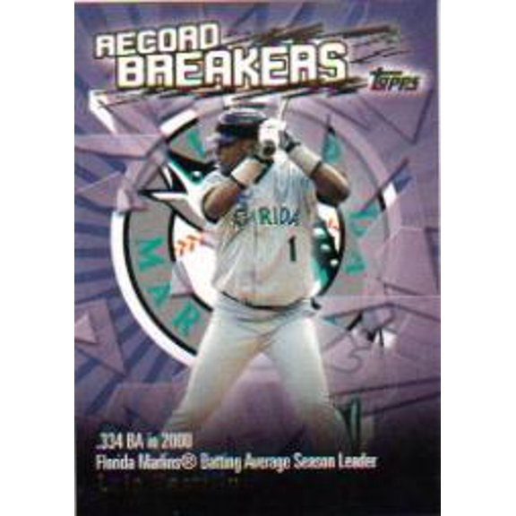 2003 Topps Record Breakers #LC Luis Castillo 1 MLB Baseball Trading Card