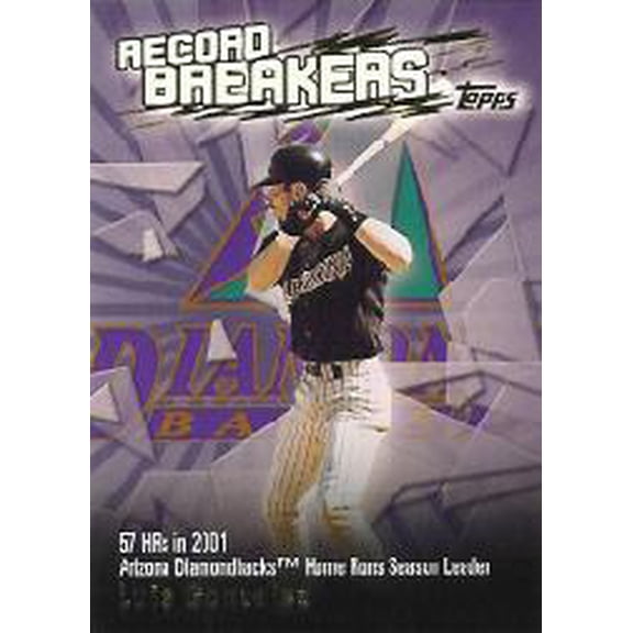 2003 Topps Record Breakers #LG1 Luis Gonzalez 1 MLB Baseball Trading Card