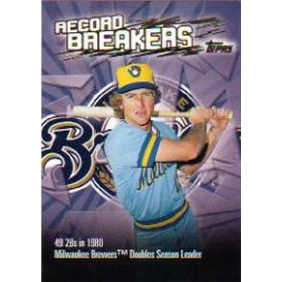2003 Topps Record Breakers #RB-RY Robin Yount 1 MLB Baseball Trading Card