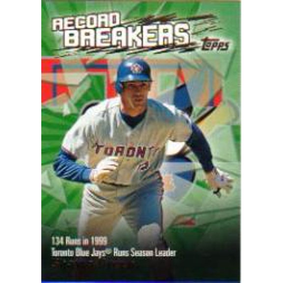 2003 Topps Record Breakers #SG2 Shawn Green 2 MLB Baseball Trading Card
