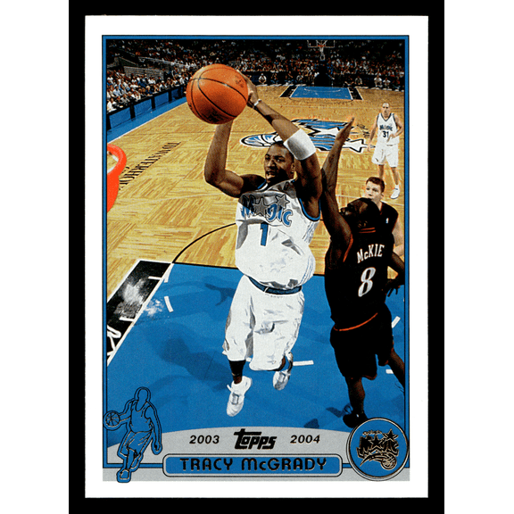2003 Topps Tracy McGrady #1 Base Trading Card NBA Basketball Orlando Magic HOF Mint
