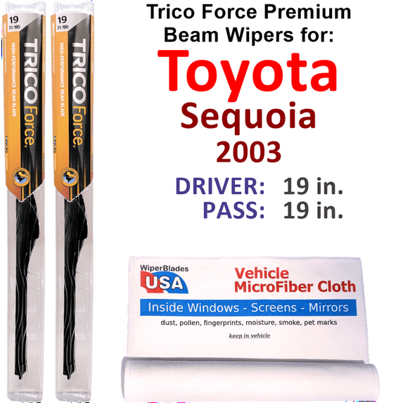 2003 Toyota Sequoia Performance Beam Wipers (Set of 2)