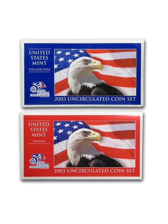 2003 U.S. Mint Set - 20 Coins - Collectible OGP Set (Includes Statehood Quarters)