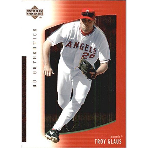 2003 UD Authentics #53 Troy Glaus MLB Baseball Trading Card